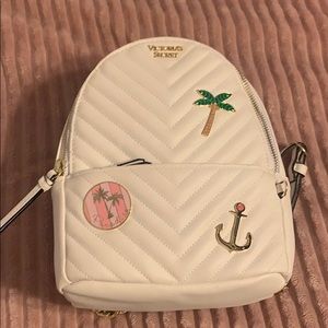 White Victoria secret backpack